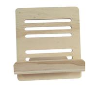 Amosfun Atril para Partituras de Madera Plegable de Sobremesa, Soporte Portátil Compacto para Partituras Musicales y Libros, Adecuado para Estudiantes y Uso Familiar
