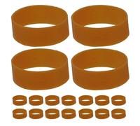 Amosfun Banda de Goma Natural 50 * 20mm Anillo Elástico Vietnamita Estilo y Función de Alta Resistencia para Ejercicios y Elaboración de Pulseras