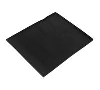 Amosfun Bandeja de Silicona para Lavavajillas Negra 60X50X15 CM Borde Elevado Alfombrilla Antideslizante para Protección de Suelos y Prevención de Fugas de Agua en Cocina