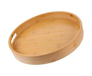 Amosfun Bandeja Para Servir Con Asas Plato Redondo Para Postre Y Ensalada Para Fiestas Y Bufés
