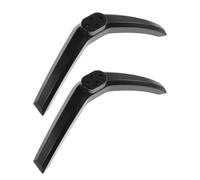 Amosfun Base de Soporte para Televisión de Sobremesa de 43 Pulgadas, Patas Antideslizantes Negras con Tornillos, Reemplazo Estable para TV de Pantalla Plana, Soporte Elevador Resistente