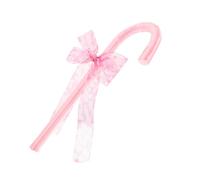 Amosfun Bastón de con Lazo Adorable para Disfraces de Navidad Accesorio de Crutches de rol Variedad para Fiestas y Performances