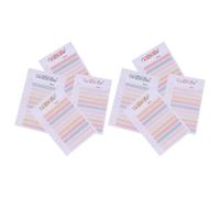 Amosfun Bloc de Notas Autoadhesivas Multifunción de Papel Desgarrable, 8 Libros 4 Colores Arcoíris por Set, Pegatinas Portátiles para Oficina, Escuela y Uso Diario