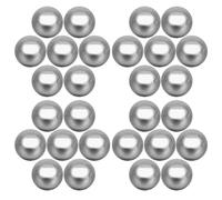 Amosfun Bolas de Acero Inoxidable 304 Sólidas de 1587 MM 25 Piezas Bolas de Precisión para Rodamientos y Proyectos de Bricolaje Resistentes Corrosión y Alta Temperatura para Usos