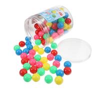 Amosfun Bolas de de Plástico Huecas de 20 Mm 88 Piezas para Juegos de Matemáticas y Problemas de Probabilidad Bolas para Aprendizaje Educación