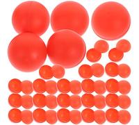Amosfun Bolas De Lotería De PláStico Huecas para Sorteos 25 Unidades 1.57 Pulgadas Bolas Numeradas para Juegos De Mesa Y Fiestas Colores Brillantes