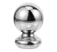 Amosfun Bolas y Inoxidable Escalera de Acero para Pasamanos de Diseño Grueso Forma Esférica Modernas para Barandillas Interiores
