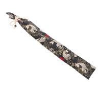 Amosfun Bolsa de Almacenamiento para Baquetas de Batería Doble Capa, Portátil y Ligera, Tela de Algodón Diseño Colorido de Koi, Funda para 2-3 Pares Adecuado para Viajes y Uso Exterior