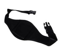 Amosfun Bolsa para Micrófono de Instructor Negra, Estuche para Cinturón de Micrófono Compacto y Ligero, Bolsa de Transporte Ajustable para Fitness y Actividades al Aire Libre, Capacidad