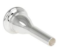 Amosfun Boquilla de Tuba de 13,3 Mm Chapada en Plata, Accesorio para Instrumento Musical de Latón, Repuesto Profesional para Tuba, Compatible Diversas Técnicas y Estilos de Interpretación