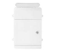 Amosfun Buzón de Pared de Color Claro con Cerradura, Caja de Almacenamiento a Prueba de Lluvia para Correo y Sugerencias, Buzón Seguro para Oficina, Hogar y Exteriores, Resistente