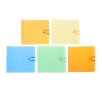 Amosfun Caja De Cd 12 Plazas Organizador De Cd Compacta Para Almacenaje Y Protección De Discos Cd Y Dvd Ideal Para Uso En Hogar Y Coleccionistas