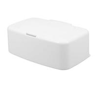 Amosfun Caja De Plastico Para Bebe 2 Piezas Caja De Caseras Toallas Desmaquillantes Sostenedor Del Bebé Recortar Dispensador De Para Llevar Dispensador De Escritorio Páginas Caja Para Toallas Humedas