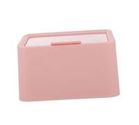 Amosfun Caja Herramientas Maquillaje Dispensador Algodón Soporte Bandas Esponjas Almohadillas Maquillaje