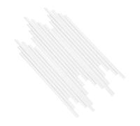 Amosfun Carpetas de Plástico Barras Deslizantes A4 Transparentes 20 Piezas para Encuadernación de Documentos y Uso Profesional en Oficina