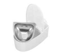 Amosfun Cenicero Muro Tanque Exterior Papelera De Inodoro Dibujos Animados Ducha Tubo Decoración del Baño Fontanero Liquido Drenar Extinguir Organizadores del Baño Tapa El Plastico