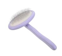 Amosfun Cepillo Cardador Manual para Fieltrar Lana Agujas, Herramienta para Proyectos de Fieltro Artesanal, Tamaño 16,7x10x9,5 Cm, Color Violeta, Accesorio para Mezcla y Cuidado de Fibras