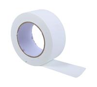 Amosfun Cinta Americana Blanca Mate 5 CM X 275 M Industrial Fuerte Adhesiva Cinta Multiusos para Reparación de Alfombras Fijación de Cables y Uso Profesional en Escenarios