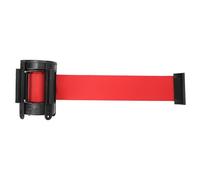 Amosfun Cinta de Aislamiento Retráctil de 2 Metros para Uso Industrial y Control de Multitudes en Bancos Material Duradero