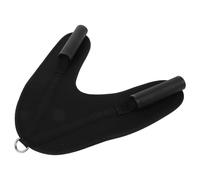 Amosfun Cinturón de Tensión para Fitness Mango de Caucho Negro, Accesorio para Máquinas de Ejercicio de Gimnasio, Banda Abdominal para Entrenamiento Muscular y Ejercicios de Fuerza