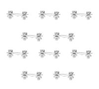 Amosfun Clip para Guardabarros de Bicicleta de Hierro, 20 Piezas, Hebilla Fija Tornillo para Guardabarros Delanteros y Traseros, Accesorio Resistente para Ciclismo de Montaña y Gravel,