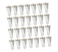 Amosfun Clips Para Ventilación De Coche 40 Piezas, Accesorios Para Difusores De Aromaterapia, Clips De Perfume Blancos, Compatibles Aire Acondicionado, Uso Diario y Viajes