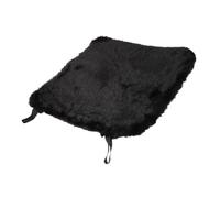 Amosfun Cojín de Asiento de Peluche de Invierno para Coche Cálido y Antideslizante Multiusos para Oficina y Hogar Compatible con Asiento Delantero Diseño Portátil y para Mayor