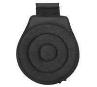 Amosfun Cojín Giratorio para Asiento de Coche 360 Grados Alfombrilla Antideslizante Doble Aro Negro Cómodo y Portátil para Embarazadas Oficina Hogar y Personas Mayores