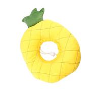 Amosfun Collar Isabelino para Gatos Forma de Piña, y Ajustable, de Algodón PP Transpirable, Talla Única, Collar Protector para Mascotas Postquirúrgico Que Evita Que Laman Heridas