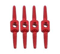 Amosfun Conector de Manguera de Freno Bicicleta Montaña, Guía Interna para Cables de Cambio, Aleación de Aluminio, Kit 4 Piezas para Enrutamiento Seguro y Compatible Cuadro de Bicicleta