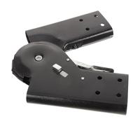 Amosfun Conector de Unión y Fácil de Instalar de Ático para Escaleras Abatibles de Aleación de Aluminio Negro, Bisagra Resistente que Previene Daños Escalera Plegable