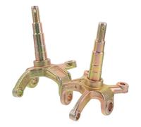 Amosfun Conjunto de Muñón de Dirección Atv para Eje Delantero, Husillo de Dirección Izquierdo y Derecho, Recambio Compatible para Quad y Kart, Piezas Resistentes para Uso Todoterreno