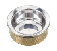 Amosfun Cuenco Tradicional para Curry y Arroz Olla de Cocina Ligera y Decorativa Tazón para Verduras Postres y Cenas Fiestas Vajilla Rápida para Uso Diario