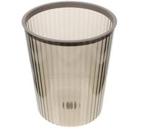 Amosfun de Gran Capacidad Papelera Redonda para Hogar Cubo de Basura Transparente Grande para Dormitorios y Baños