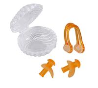 Amosfun De Impermeables Para Natación Clip Nasal Accesorios Para Surf y Entrenamiento Acuático Protege y Nariz Naranja