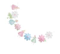 Amosfun Decoración De Guirnaldas Pancarta De Papel Pancarta De Cumpleaños Decoración Guirnalda De Papel Pancarta De Fiesta Princesa Niño Decoración De Niños