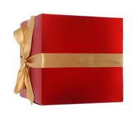 Amosfun Decoraciones y Regalos Cajas De Pan De Jengibre Cajas Con Lazo De Cinta Para Ocasiones Especiales y Fiestas De Obsequio Navideñas