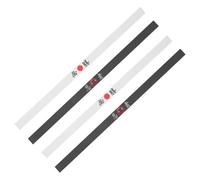 Amosfun Diadema Deportiva Ninja Japonesa para Cocina y Artes Marciales, 4 Piezas Estampado Samurái, Transpirable y Cómoda para Hombres y Mujeres, Pañuelo de Karate Ajustable, Accesorios