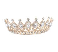 Amosfun Diadema Rhinestones Accesorio para Bodas Fiestas de Cumpleaños y Disfraces Ligero y Cómodo para Mujeres y Niñas