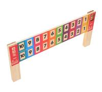 Amosfun Didáctica de Matemáticas para Niños de Resta de Madera Material Educativo para de Infantes Herramienta de Composición y Descomposición Matemática