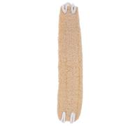 Amosfun Esponja de Lufa Natural Beige para Baño y Ducha, Cepillo Exfoliante Corporal Largo para Espalda y Cuerpo, Herramienta Vegetal para Limpieza y Cuidado Personal