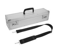 Amosfun Estuche de Cuchillos de Aluminio con Cerradura de Combinación, Organizador Portátil con 8 Ranuras, Caja Rígida para Almacenamiento Seguro en Cocina, Hogar y Viajes, 50 X 12 X 12