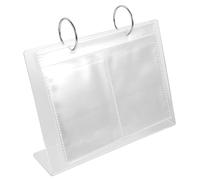 Amosfun Expositor de Arte de Uñas Álbum para Coleccionar Pegatinas de Uñas Organizador de Calcomanías Libro para Guardar Stickers DIY y Trabajos Creativos