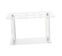 Amosfun Expositor De Helados Estante para Helados De Huecos Soporte De Acrílico Transparente para Mostrar Azúcar