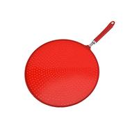 Amosfun Filtro de aceite de silicona con aislamiento térmico, protector de salpicaduras, tablero de drenaje multifunción para sartenes, fácil de limpiar, resistente a altas temperaturas, herramienta