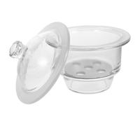 Amosfun Frasco Desecador de Vidrio de 150 Mm Botella Secadora para Laboratorio Secador de Botellas al Vacío Alta Durabilidad Resistente Corrosión 1