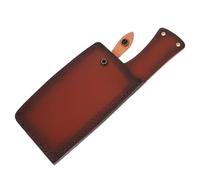 Amosfun Funda para Cuchillos de Cuero Artificial, Soporte Protector Colgante para Cocina, Estuche Práctico para Almacenamiento Seguro y Transporte Cómodo, Adecuado para Hogar y Viaje