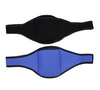Amosfun Funda Protectora para Micrófono Portátil Correa Ajustable para Cinturón, 2 Unidades (Negro y Azul), Bolsa Multifuncional para Soporte y Transporte en Gimnasio y Actividades