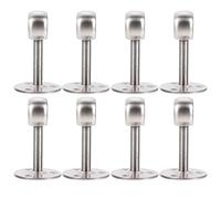 Amosfun Ganchos De Montaje Techo para Barra De Armario 8pcs Acero Inoxidable No Oxidable Fácil Montaje