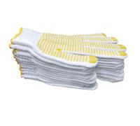 Amosfun Guantes de Trabajo de Algodón Blanco, 12 Pares, Protección Laboral